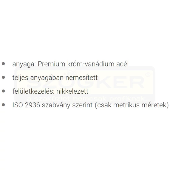 UNIOR 601037 IMBUSZKULCS SW 04 220/3 NORMÁL-L NIKKELEZETT