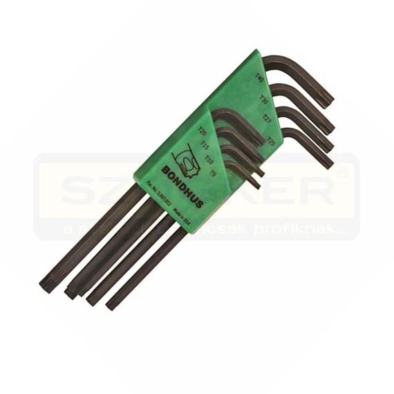 TORXKULCS KÉSZLET T9-T40/08DB. TORX BONDHUS 31834 TLX8