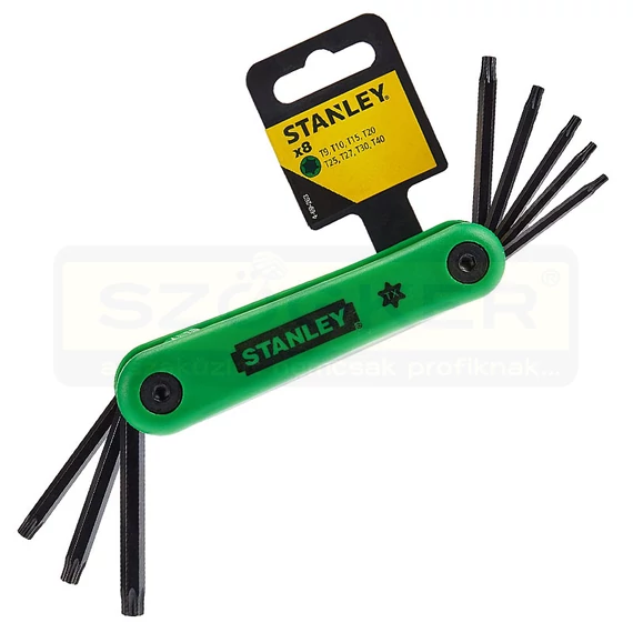 STANLEY 469263 TORXKULCS KÉSZLET T9-T40/08DB-OS
