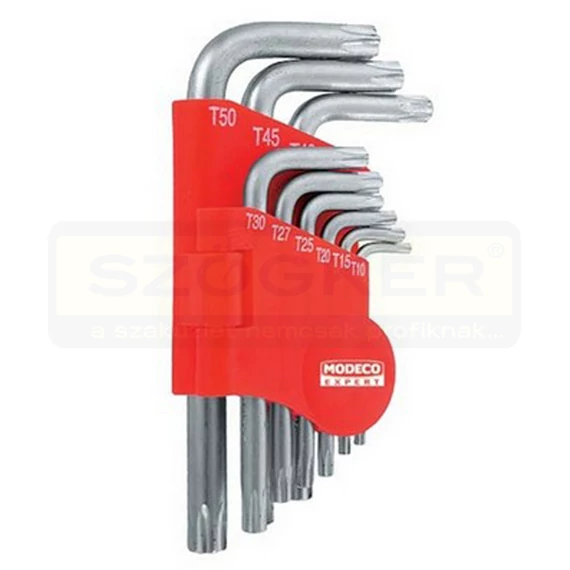 MODECO 54106 TORXKULCS KÉSZLET T10-T50/09DB-OS