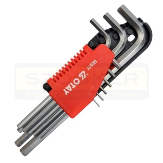YATO 0500 IMBUSZKULCS KÉSZLET NORMÁL 1,5-10/9DB-OS