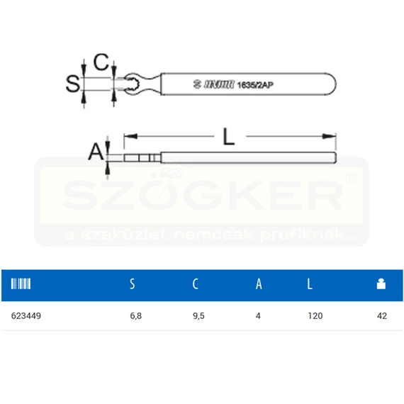 UNIOR 623449 KÜLLŐKULCS MAVIC R+SYS 1635/2P