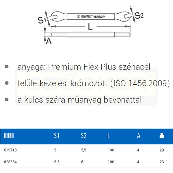 UNIOR 619718 KÜLLŐKULCS 1636/2P