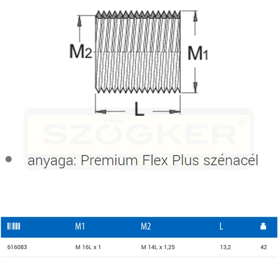 UNIOR 616083 MENETES PERSELY PEDÁLOKHOZ 1695.4/10 BALOS