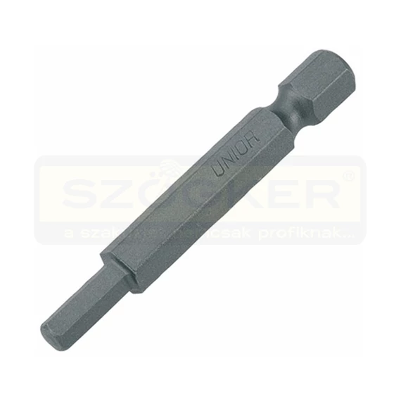 UNIOR 602528 BEHAJTÓHEGY IMBUSZ SW05/50mm 6509E6,3 STANDARD 1/4c C6,3