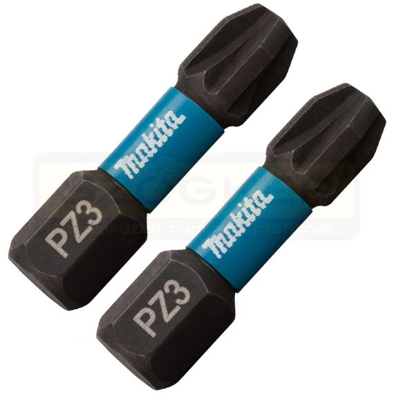 MAKITA B-63650 BEHAJTÓHEGY PZ3/025mm  2DB STANDARD 1/4col C6,3