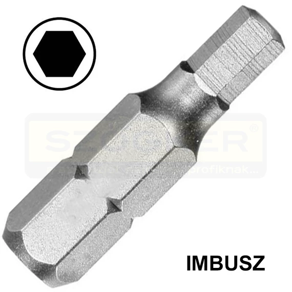 UNIOR 602430 UTOLSÓ DB BEHAJTÓHEGY IMBUSZ SW04/30mm 6489C8 HX STANDARD 5/10col C8
