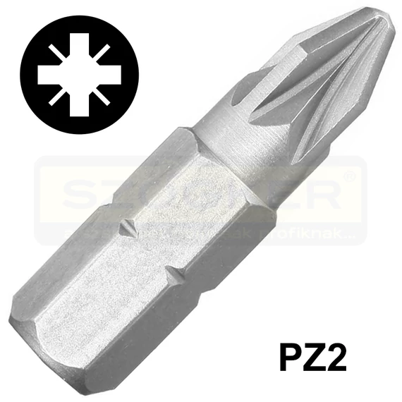 MAKITA P-47977 BEHAJTÓHEGY PZ2/025mm STANDARD 1/4c C6,3