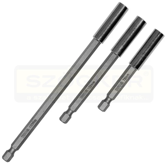 YATO 04699 BEHAJTÓSZÁR BITHEZ 3RÉSZES 1/4col C6.3