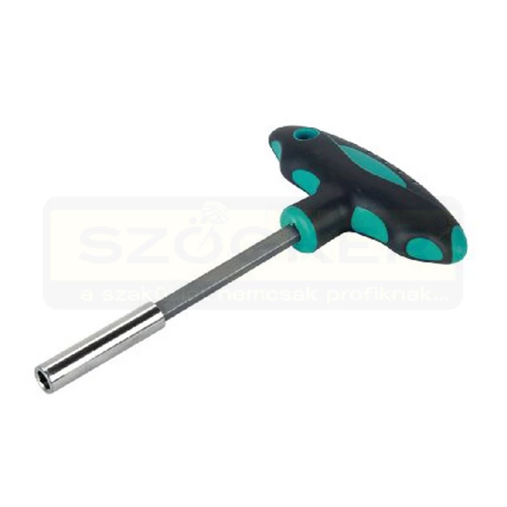 WOLFCRAFT 1235000 KÉZI BEHAJTÓSZÁR 150mm 1/4col T MARKOLATÚ ZÖLD-FEKETE