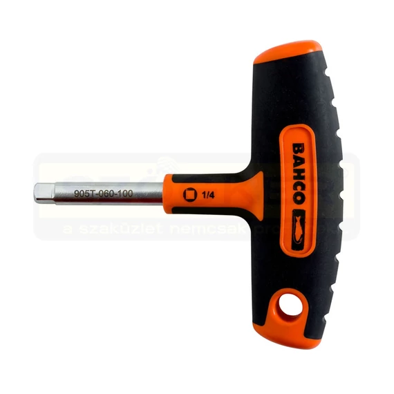 BAHCO 905T-060-100 KÉZI BEHAJTÓSZÁR 1/4col T MARKOLATTAL MINI
