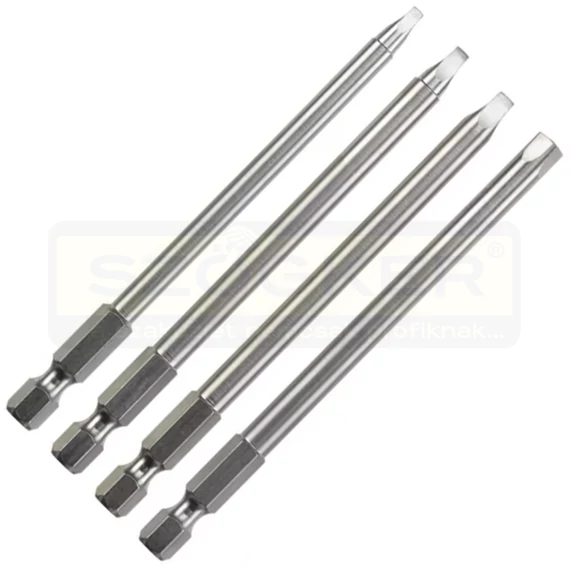 BEHAJTÓHEGY KÉSZLET 4DB 100mm NÉGYSZÖG-IMBUSZ 1,2,3,4 E6.3 KWB 49129640