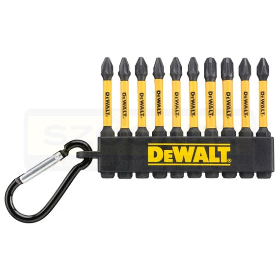 DEWALT DT7274-QZ BEHAJTÓHEGY KÉSZLET 10DB-OS PZ2x6,PZ3x2,PH2x2 / 57mm