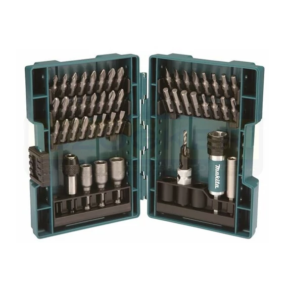 MAKITA D-73461 BEHAJTÓHEGY KÉSZLET 49 RÉSZES /PZ,PH,EH,HX,TX,DUGÓKULCS/