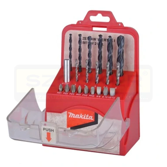 MAKITA P-30829 UTOLSÓ DARAB FÚRÓ-BEHAJTÓHEGY-FÚRÓ KÉSZLET 21részes UTOLSÓ DARAB