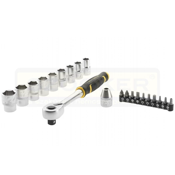STANLEY FMMT826810 DUGÓKULCS BEHAJTÓHEGY KÉSZLET 21RÉSZES