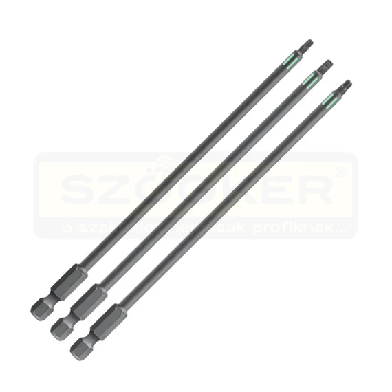 BEHAJTÓHEGY KÉSZLET 3részes TX10,TX15,TX20*150mm TORSION KWB 49123243