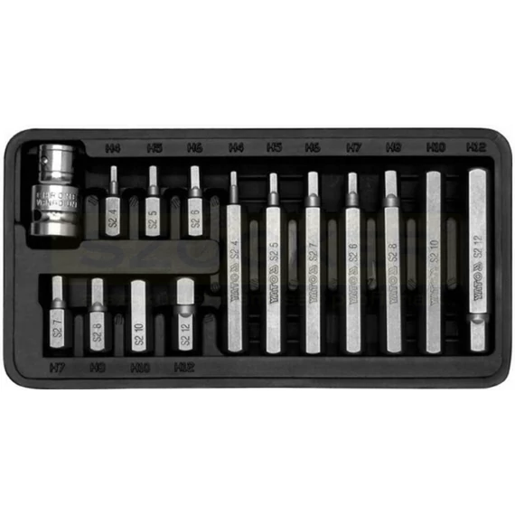 YATO 0413 BEHAJTÓHEGY KÉSZLET IMBUSZ HX04-HX12/15részes