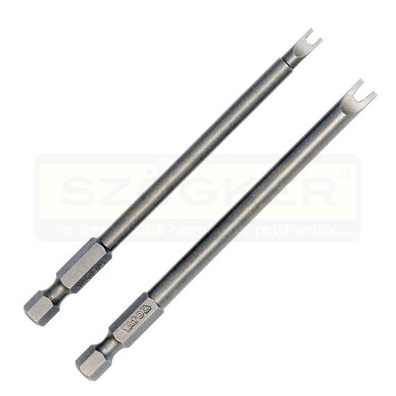 YATO 0499 BEHAJTÓHEGY KÉSZLET 2R.100mm 6*100,10*100 KÍGYÓSZEMES