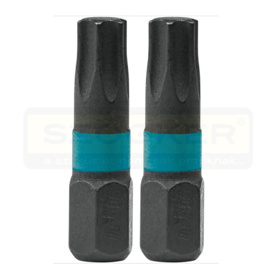 MAKITA B-63703 BEHAJTÓHEGY T40 1/4col 25mm IMPACT BLACK 2DB/CS