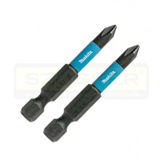 MAKITA B-63719 BEHAJTÓHEGY PH1 1/4c C6,3 50mm IMPACT BLACK MÁGNESES 2DB/CS
