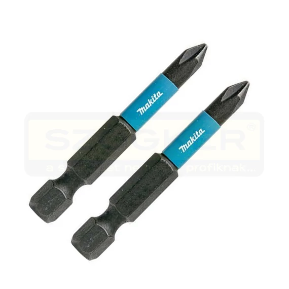 MAKITA B-63725 BEHAJTÓHEGY PH2 1/4c C6,3 50mm IMPACT BLACK MÁGNESES 2DB/CS