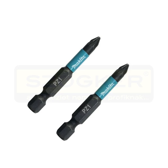 MAKITA B-63747 BEHAJTÓHEGY PZ1 1/4c C6,3 50mm IMPACT BLACK MÁGNESES 2DB/CS