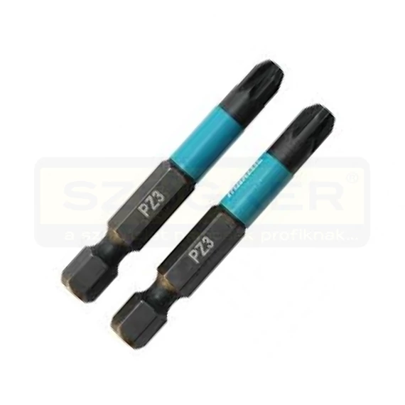 MAKITA B-63769 BEHAJTÓHEGY PZ3 1/4c C6,3 50mm IMPACT BLACK MÁGNESES 2DB/CS