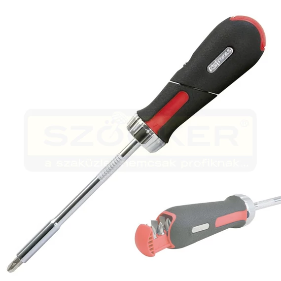 KS TOOLS 159.2051 BIT KÉSZLET 06-DBOS RACSNIS,CSAVARHÚZÓNYÉLBEN