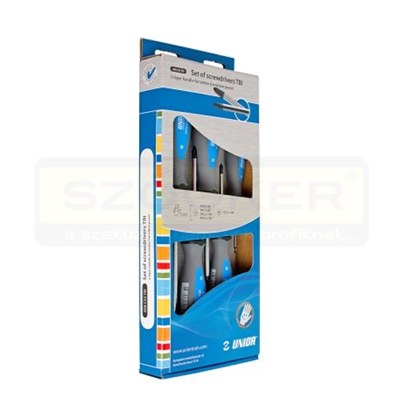 UNIOR 612326 CSAVARHÚZÓ KÉSZLET 608CS5TBI 5db-os/4PH,1PZ/