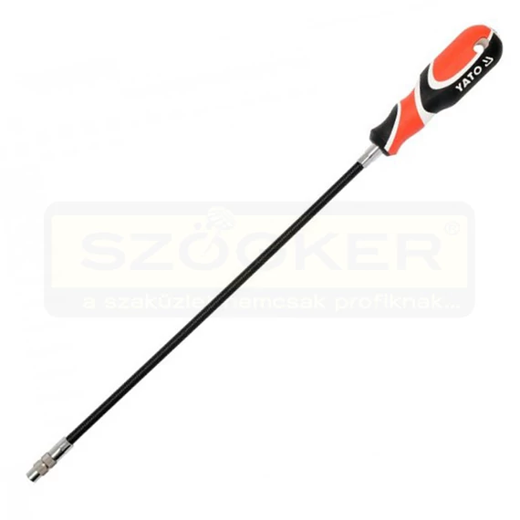 YATO 1382 FLEXIBILIS BEHAJTÓSZÁR 380mm 1/4col PIROS-FEKETE MARKOLAT