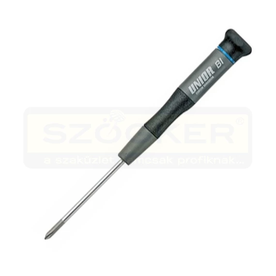 UNIOR 608307 MŰSZERÉSZ CSAVARHÚZÓ PH 1*80 615E