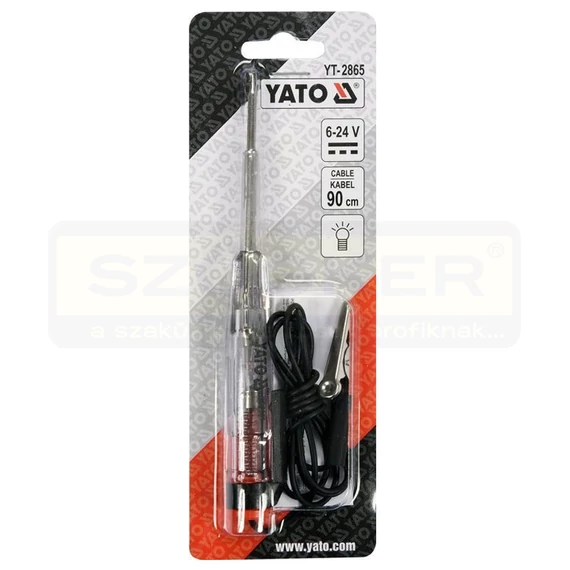 YATO 2865 PRÓBALÁMPA AUTÓHOZ 6-24V