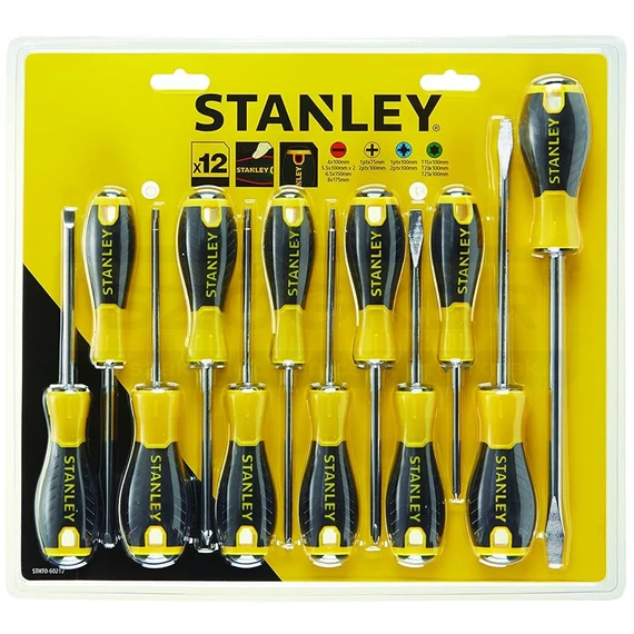 STANLEY STHT060212U CSAVARHÚZÓ KÉSZLET 12DB-OS