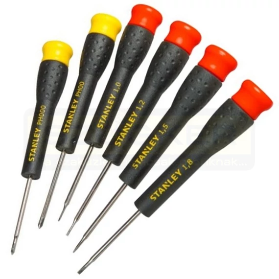 STANLEY STHT0-62631 CSAVARHÚZÓ KÉSZLET 6DB-OS RÖGZÍTETT PENGÉS