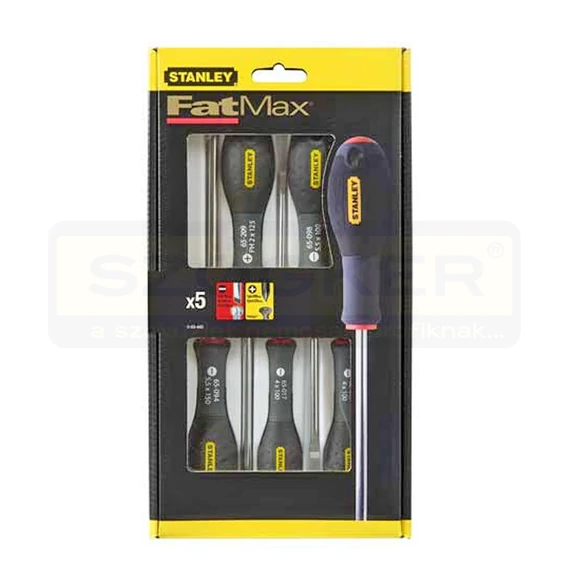 STANLEY 065440 CSAVARHÚZÓ KÉSZLET 5DB-OS/3EH,2PH/