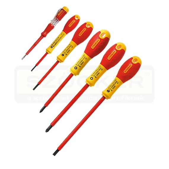 STANLEY 065443 CSAVARHÚZÓ KÉSZLET 6DB-OS/3EH,2PH+FÁZIS/