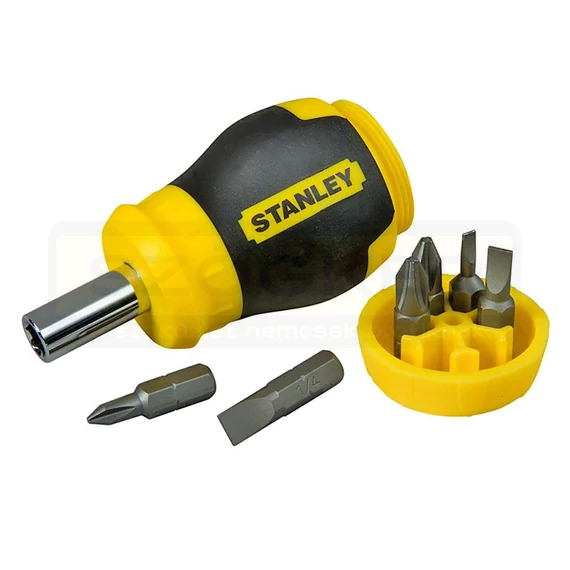 STANLEY 066357 CSAVARHÚZÓ CSERÉLHETŐ FEJŰ MULTIBIT 2EH,2PZ,2PH 6DB-OS