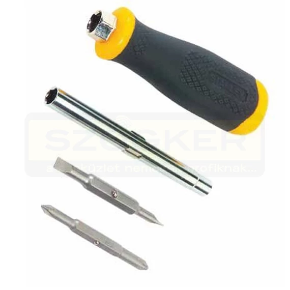 STANLEY 068012 CSAVARHÚZÓ CSERÉLHETŐ FEJŰ /2EH,2PH,DUGÓKULCS 4,5,6/