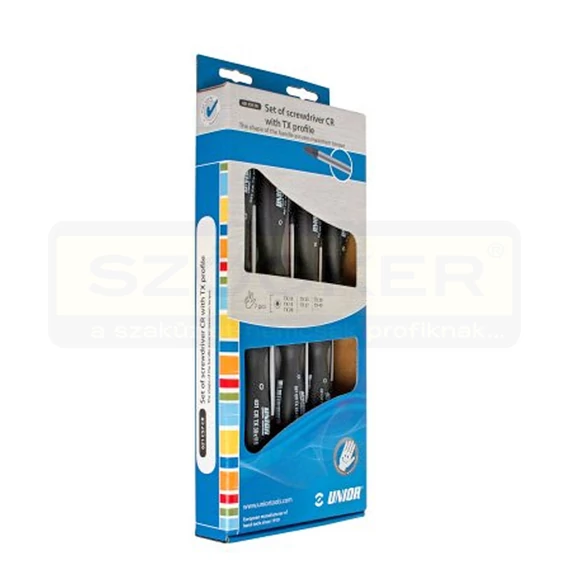 UNIOR 617031 TORX CSAVARHÚZÓ KÉSZLET 621CR/07DB-OS