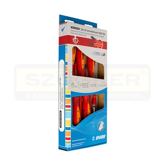 UNIOR 617043 CSAVARHÚZÓ VDE KÉSZLET 603CS6TVDETBI/06db-OS/3EH,2PH/