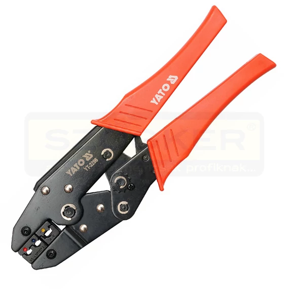 YATO 2296 KRIMPELŐ FOGÓ 230mm KÁBELVÁGÓ ÉS CSUPASZOLÓ