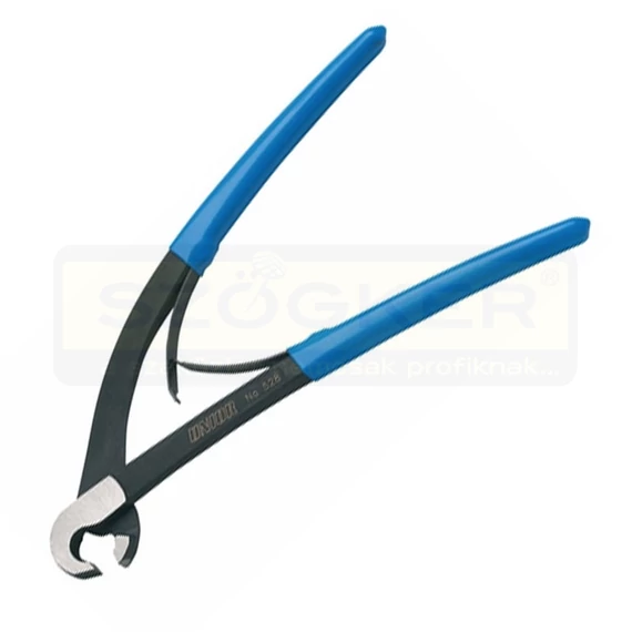 UNIOR 612988 CSEMPÉZŐ FOGÓ 200mm 528/4BP HAJLÍTOTT RUGÓS