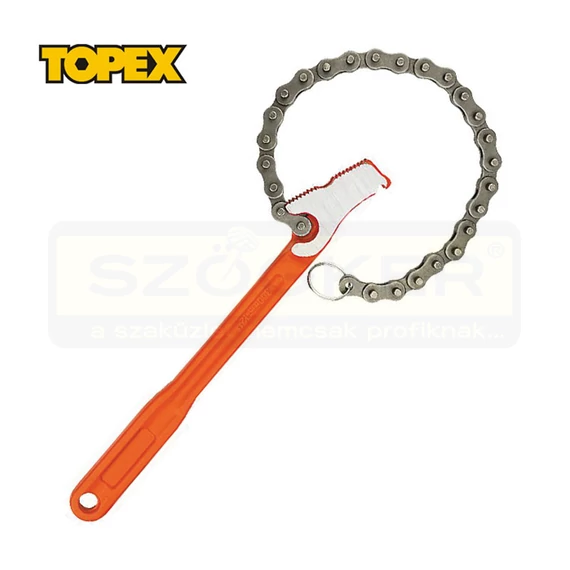 TOPEX 34D035 CSŐFOGÓ LÁNCOS 300/115mm