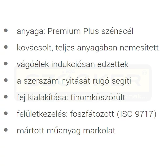 UNIOR 616494 HEGESZTŐ FOGÓ 210mm 436/4P