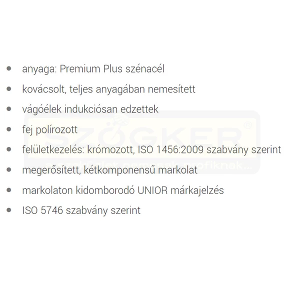 UNIOR 608354 KOMBINÁLT FOGÓ 220mm 406/1BI