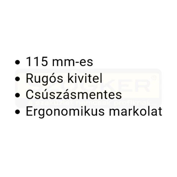 YATO 2080 KOMBINÁLT FOGÓ 115mm