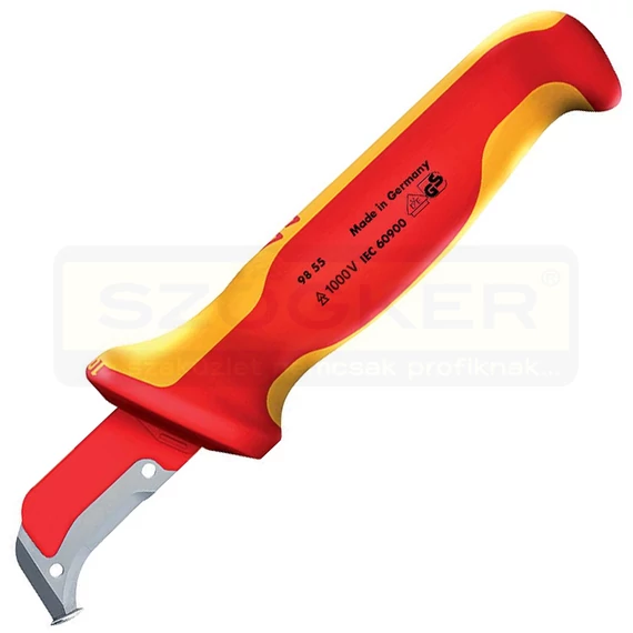VDE KÁBEL KÉS 180mm 1000V KAMPÓS KNIPEX 425020