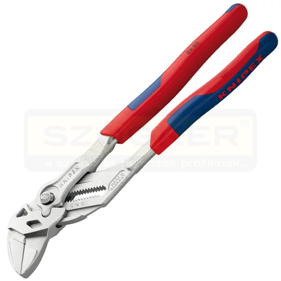 VÍZPUMPAFOGÓ KULCS 180mm/35mm PÁRHUZAMOS POFÁVAL KNIPEX 8605180