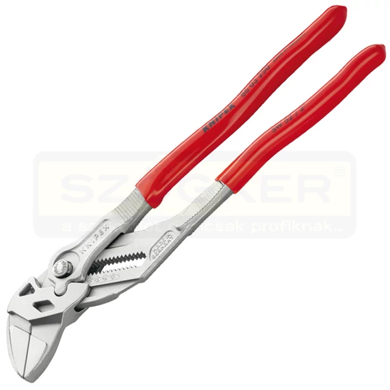 VÍZPUMPAFOGÓ KULCS 250mm/42mm PÁRHUZAMOS POFÁVAL KNIPEX 8603250
